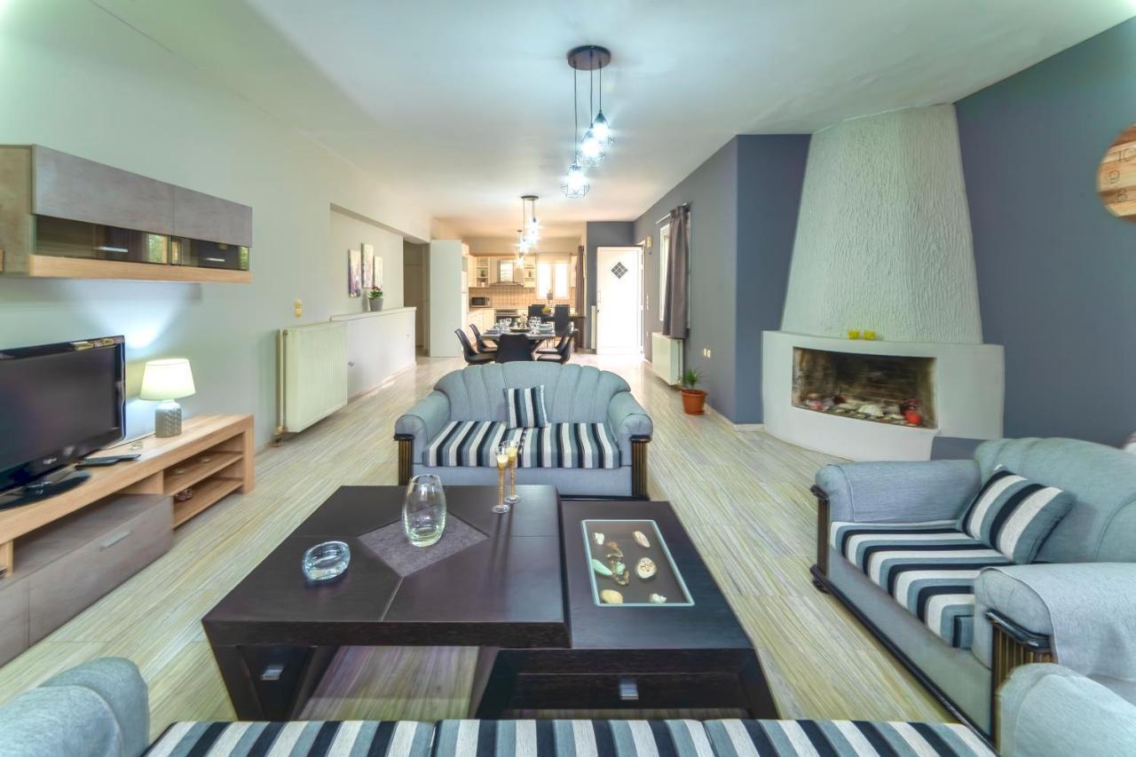Detached House - Villa Mariva Pigianos Kampos  ภายนอก รูปภาพ